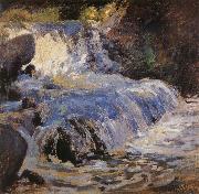 John Henry Twachtman THe Waterfall Spain oil painting artist